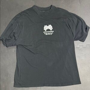 Darc Sport Black Short Sleeve Tee Casual Cotton Blend